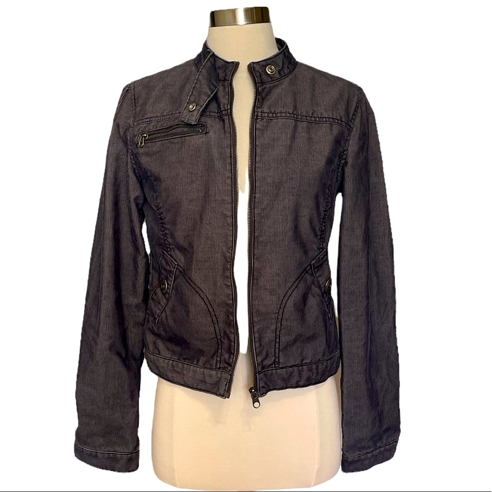 Mossimo Supply Co. Jacket Gray in Color